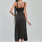 Banned Apparel Gothic High-Low Asymmetric Dress in Black