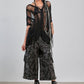 Banned Apparel Gothic Mesh Top, Black Sheer Layering