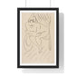 Nude Seated in a Rocking Chair (1914) by Henri Matisse from the Original, Framed Art Print