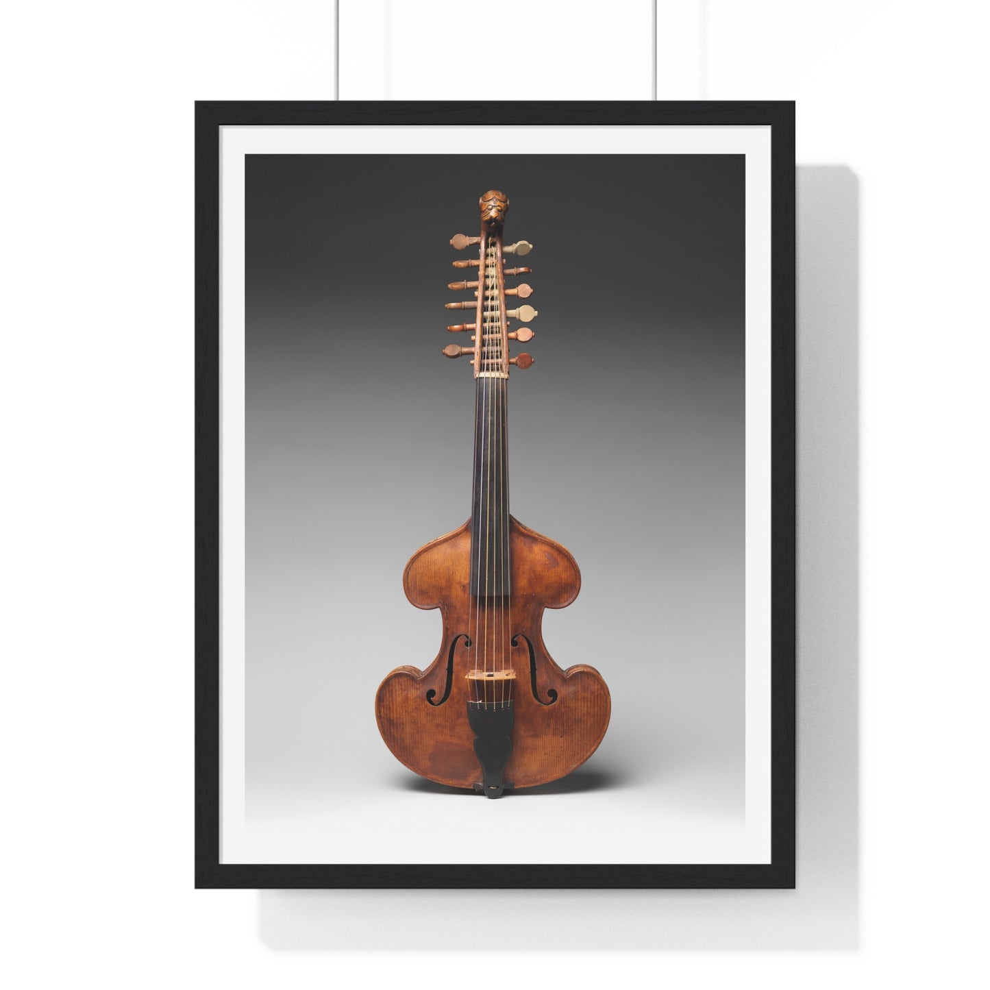 Viola d'Amore, Framed Art Print