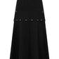 Banned Apparel Gothic Cargo Skirt Black Zip-Off Punk-Style