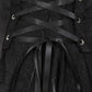 Banned Apparel Gothic High-Low Asymmetric Dress in Black