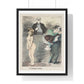 Veilinghouder met een Naakte Vrouw (1905) by Anonymous, from the Original, Framed Art Print