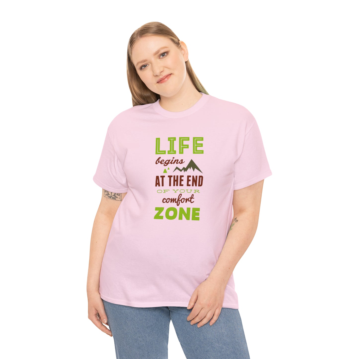 Life Begins at the End of Your Comfort Zone T-Shirt