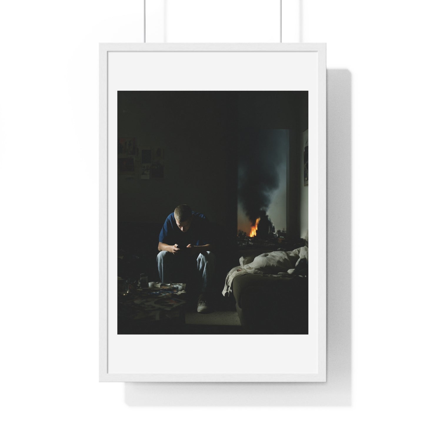 Raw Art II 'Designed by AI' Framed Art Print