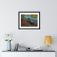 Boats at Rest (circa 1895) by Arthur Wesley Dow, from the Original, Framed Print