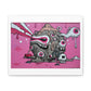 Graffiti Art 'Buff Monster' (2015) for the Bushwick Collective Block Party, Brooklyn, New York, Art Print on Canvas