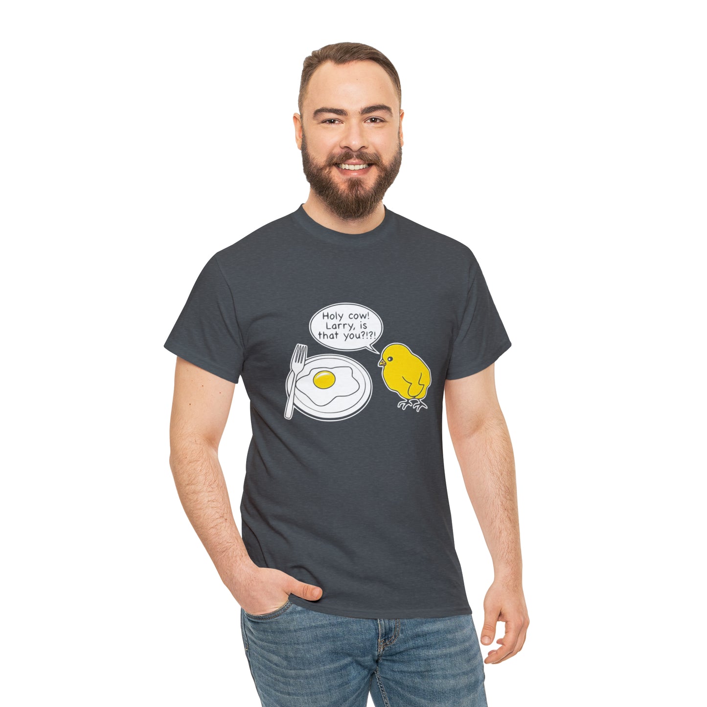 Chicken and the Egg Funny Cotton T-Shirt