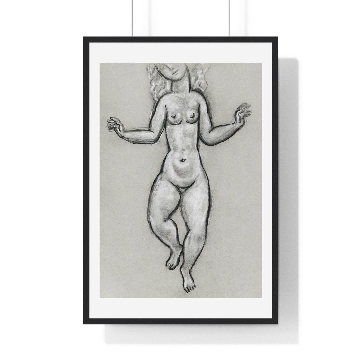 Dancing Naked Woman (circa 1891–1941) by Leo Gestel, from the Original, Framed Art Print
