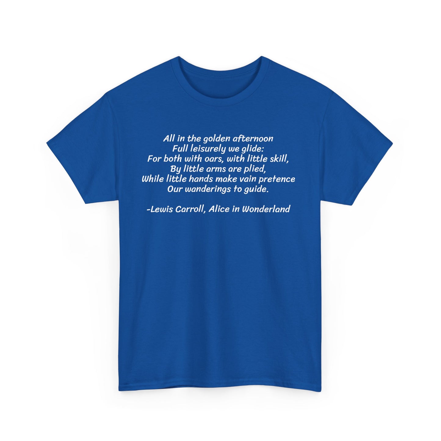 The Physical Illusion of Life, Alice in Wonderland, Spiritual T-Shirt