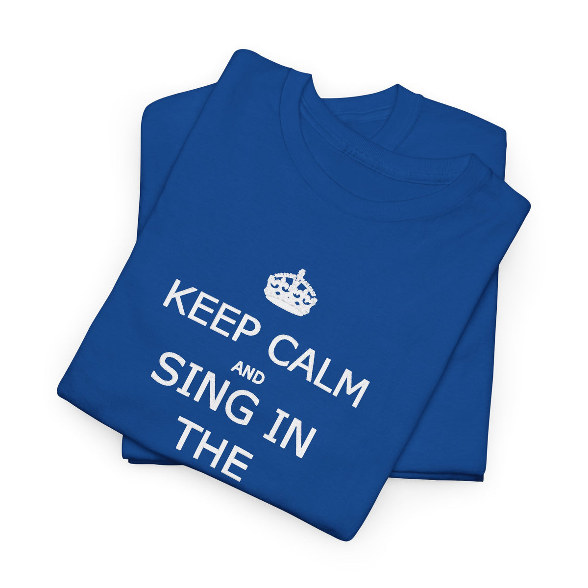 Keep Calm and Sing in the Shower T-Shirt