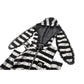 Dark in Love Xianne Prison Bunny Striped Hooded Crop Top