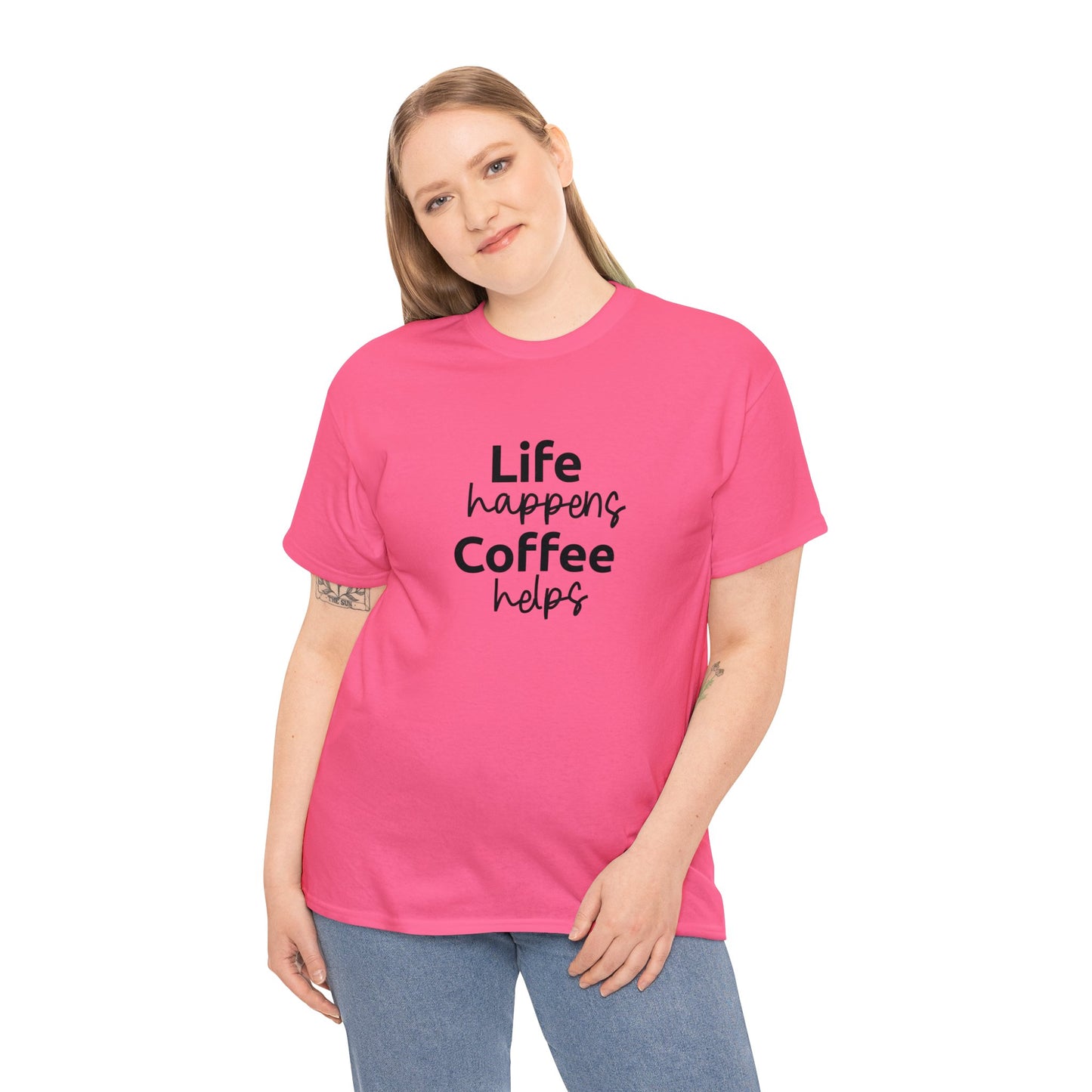 Life Happens, Coffee Helps T-Shirt