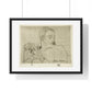 Portrait of Arthur Roessler (1922) by Egon Schiele, from the Original, Framed Art Print