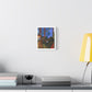 Café Art V, Print on Satin Canvas, Stretched