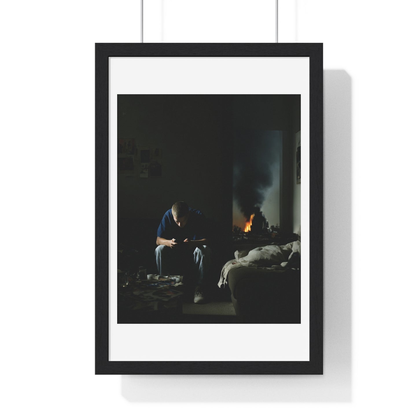 Raw Art II 'Designed by AI' Framed Art Print