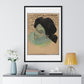 Head of a Tahitian Woman (circa 1892) by Paul Gauguin, from the Original, Framed Art Print