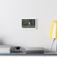 How Can You Tell When Art is AI-Generated? 'Designed by AI' Art Print on Canvas