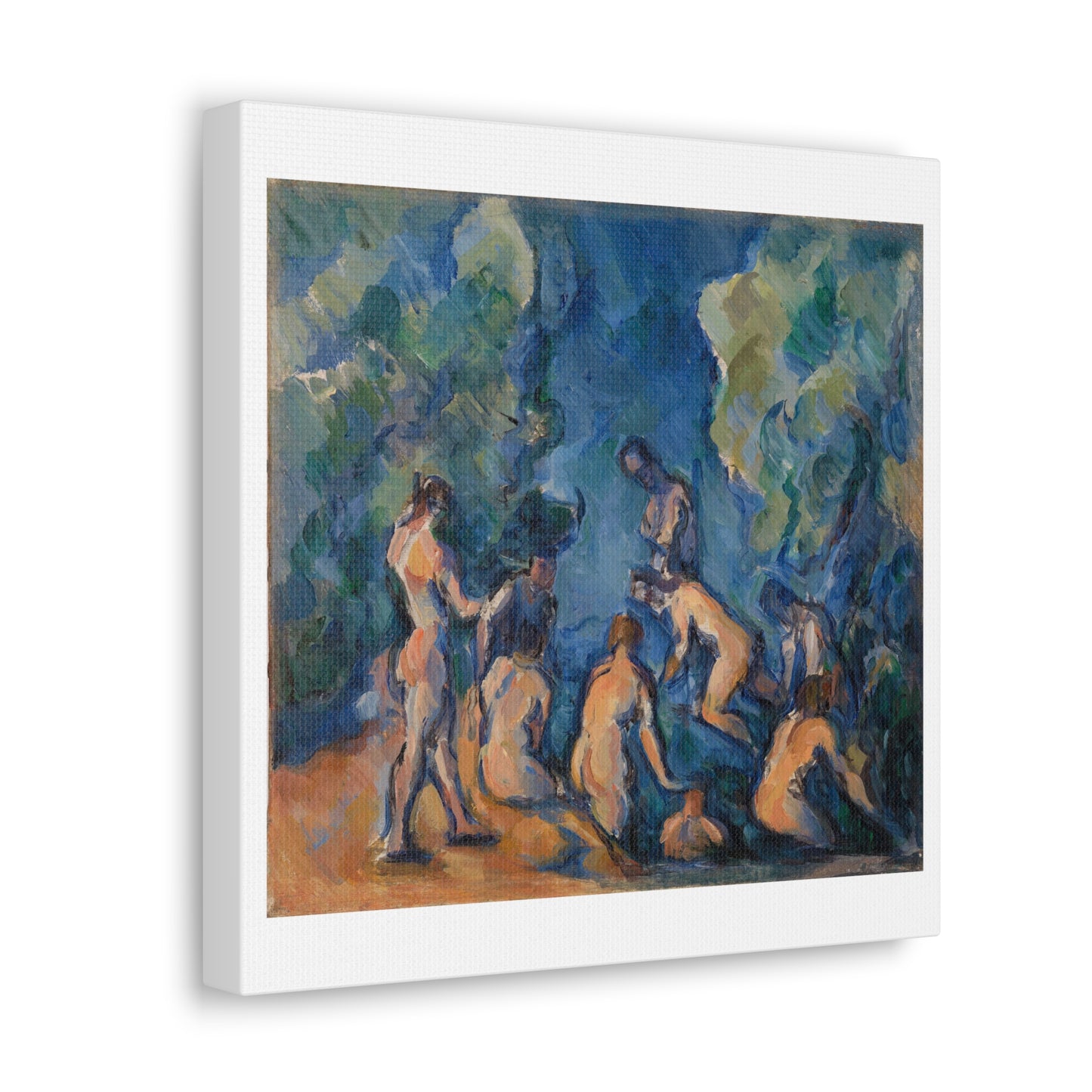 Bathers 'Baigneurs' (1902–1904) by Paul Cézanne Art Print from the Original