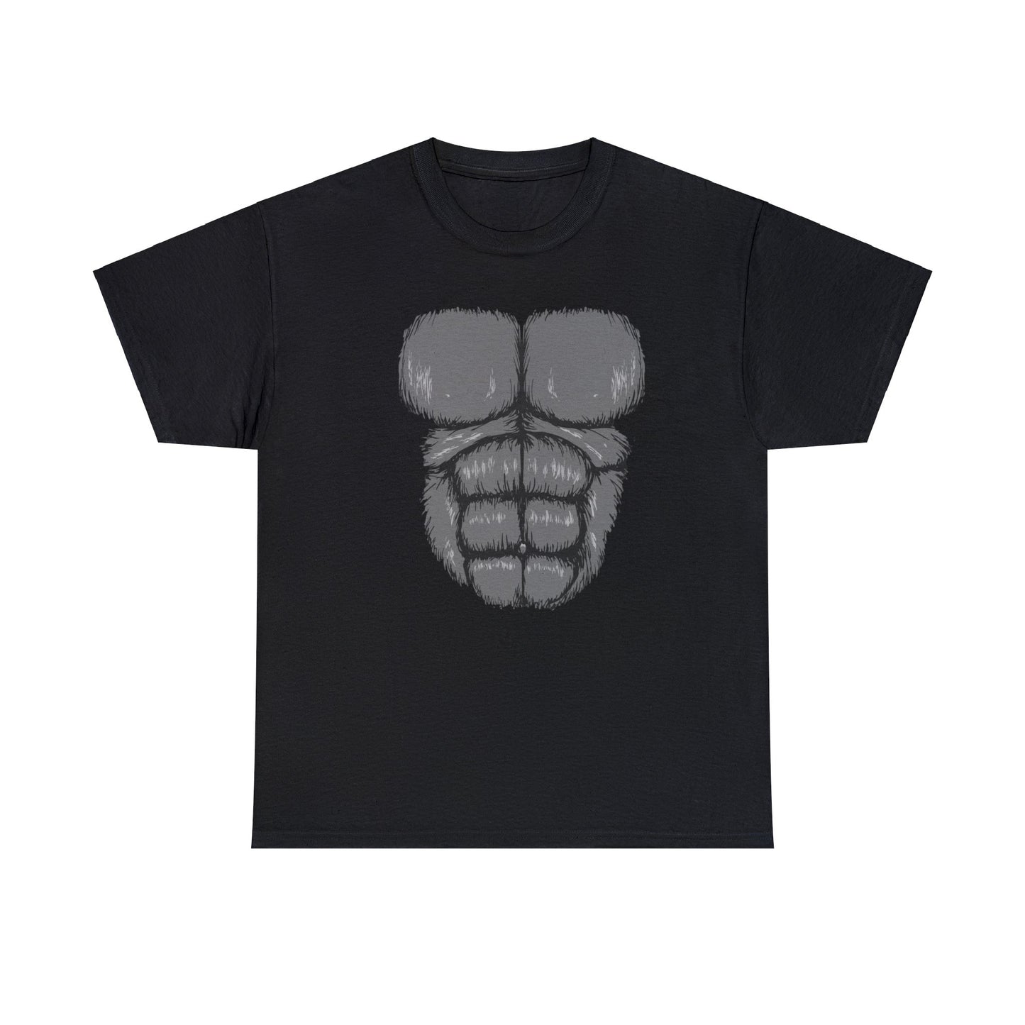 Gorilla Print Men's Fitness T-Shirt