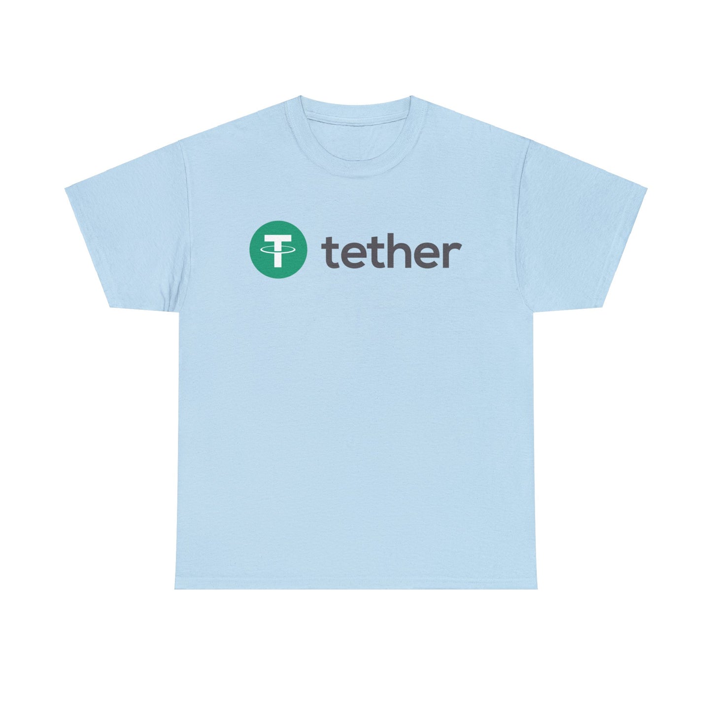 Tether #USDT Crypto Unisex Heavy Cotton T-Shirt