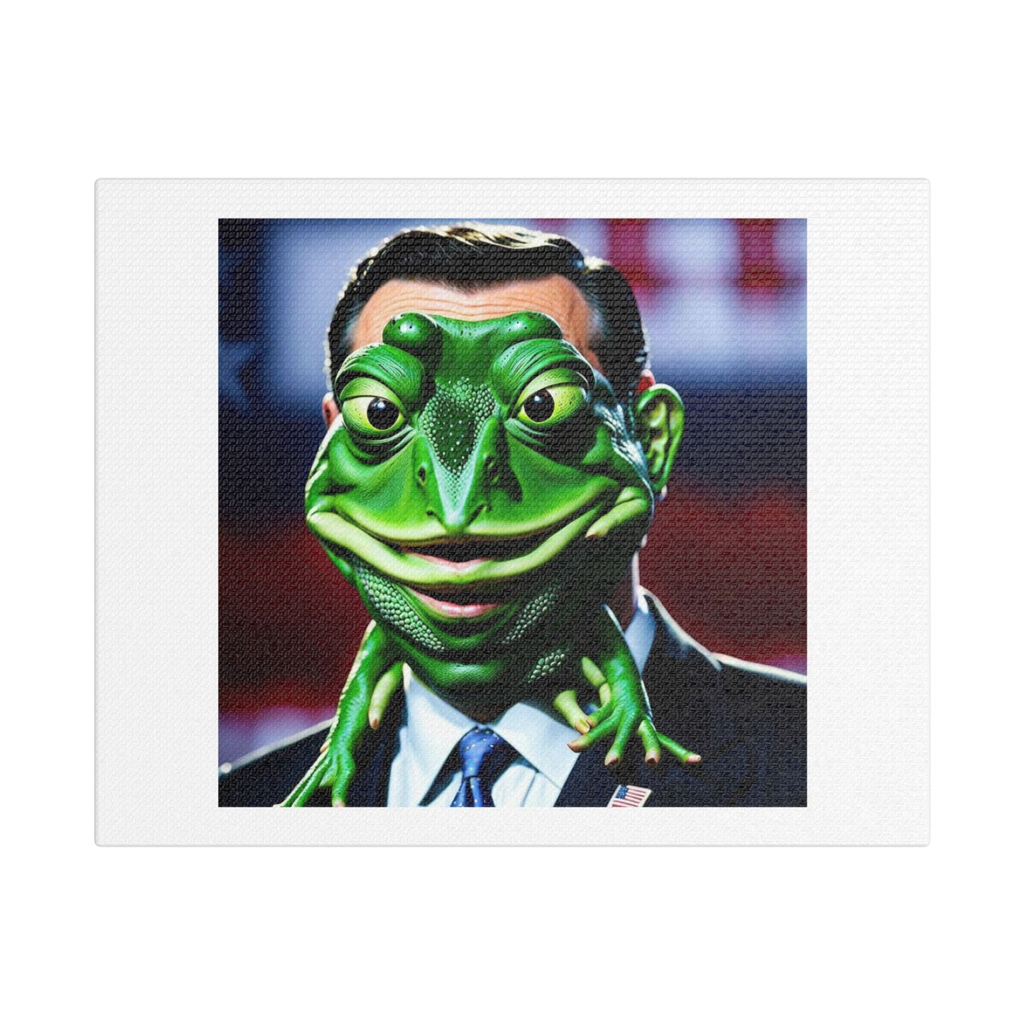 Shapeshifters 'Designed by AI', Art Print on Canvas