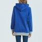 Women's Hoodie with Super-Size Front Travel Pocket, Multi Colours