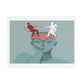 Moral Dilemmas of the Mind, Unknown Artist, Illustration Art Print on Satin Canvas