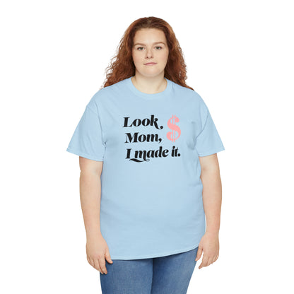 Look Mom I Made It! Girl Power Cotton T-Shirt