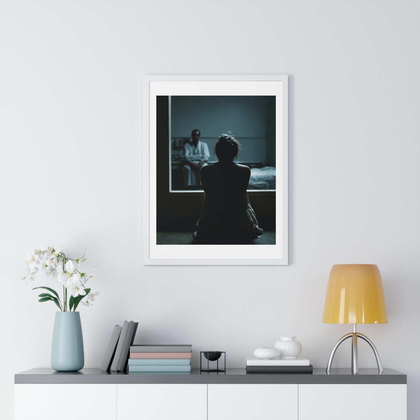 Raw Art IV 'Designed by AI' Framed Art Print