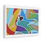 Street Graffiti Art, Abstract Lost Heart, from the Original, Print on Canvas