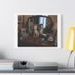 Eclectic Vintage Dressing Table 'Designed by AI' Art Print on Canvas