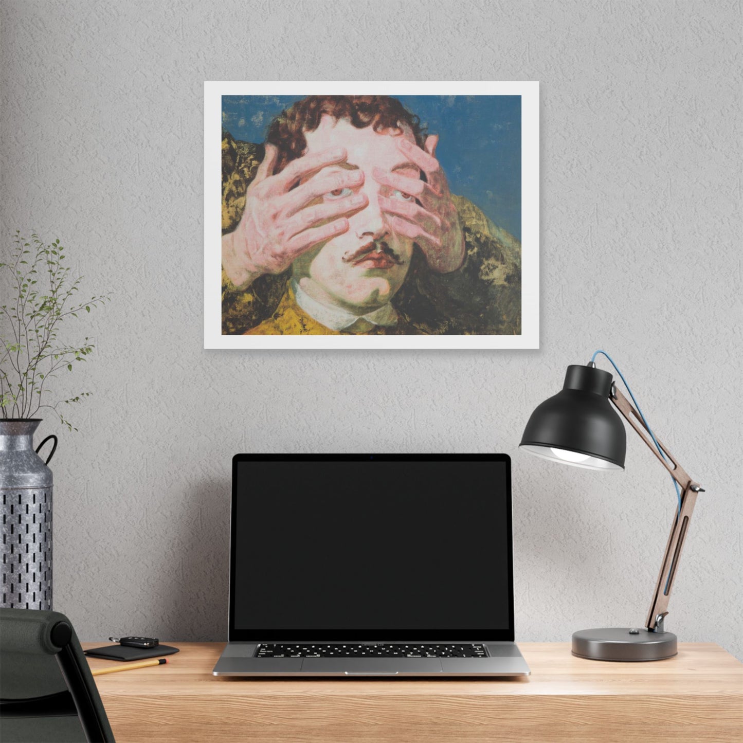 How the West Was Won V 'Designed by AI' Canvas Art Print