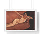 Amedeo Modigliani's Act on a Sofa 'Almaiisa' (1916) from the Original, Framed Print