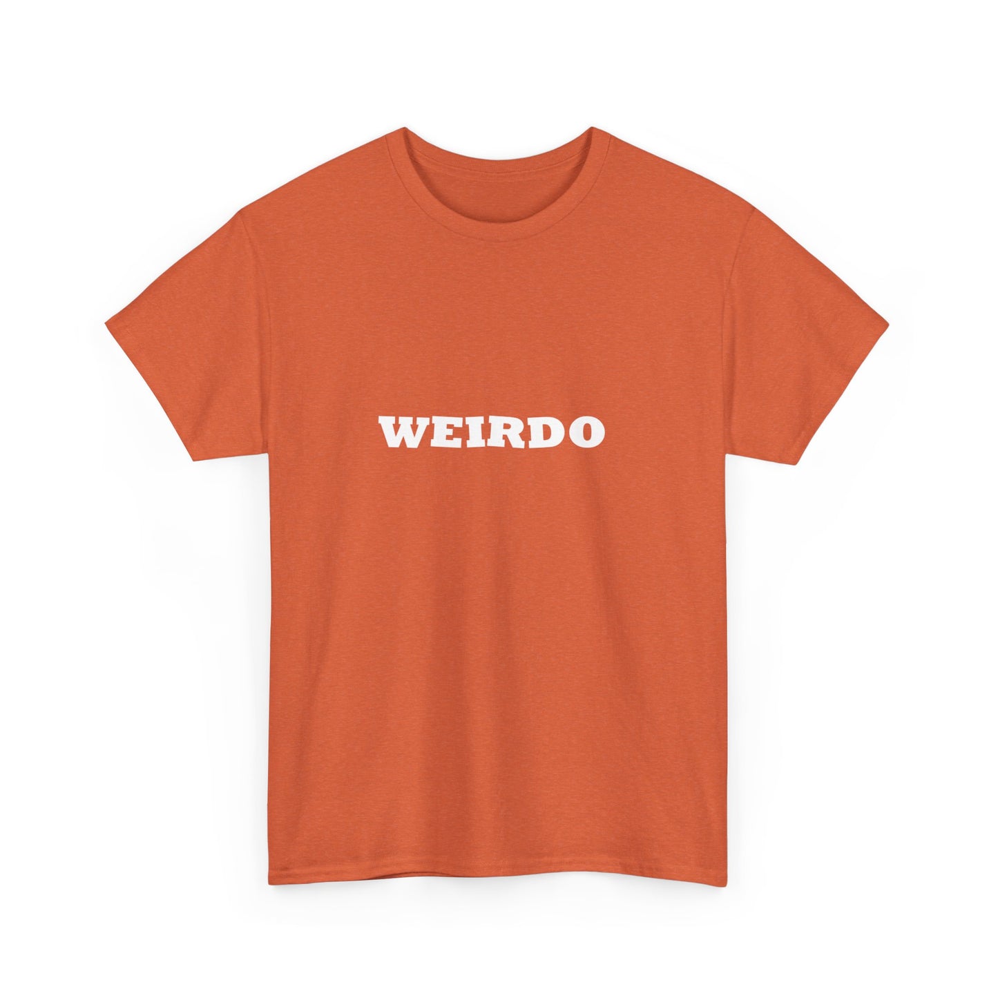 Weirdo ヘビーコットン Tシャツ ユニセックスサイズ メンズ レディース。面白い。エキセントリックTシャツ