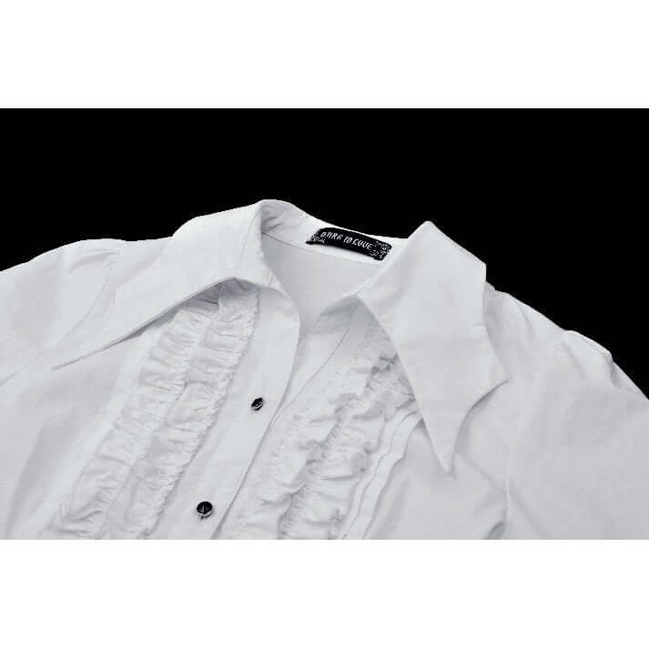 Dark in Love Queeny Gothic Demon White Shirt