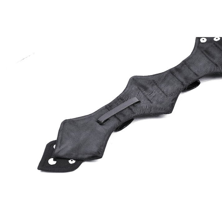 Dark in Love Kaia Skeleton Punk Leather Bow Tie