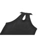 Dark in Love Bondage Mesh-Panel Buckle Halter Top