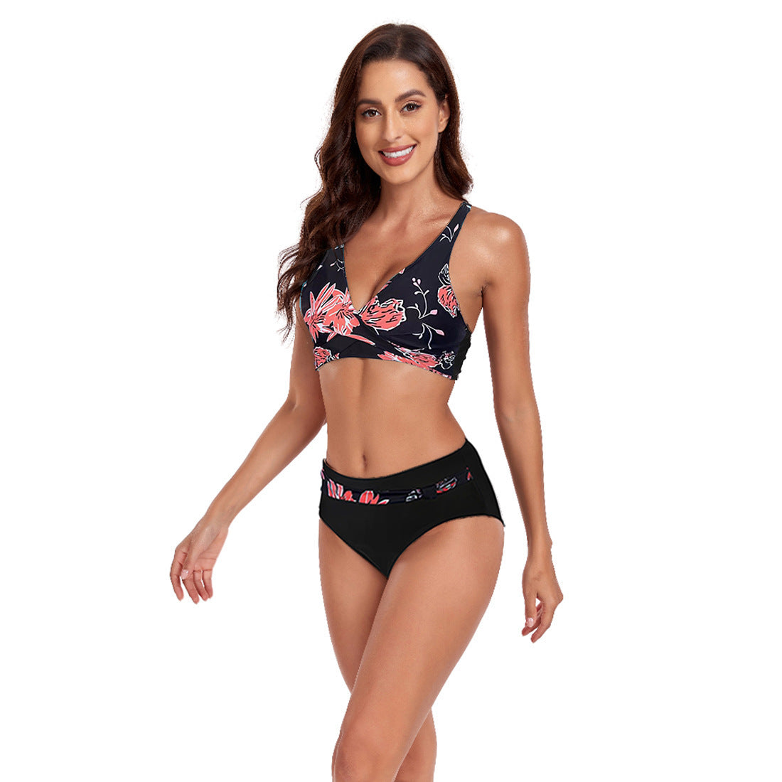 New Season Beach Split-Swimsuit Halter Bikini