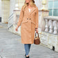 Vireous Extra-Long Women's Woollen Coat