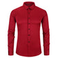 Anti-Wrinkle Men's Long Sleeve Business Shirt