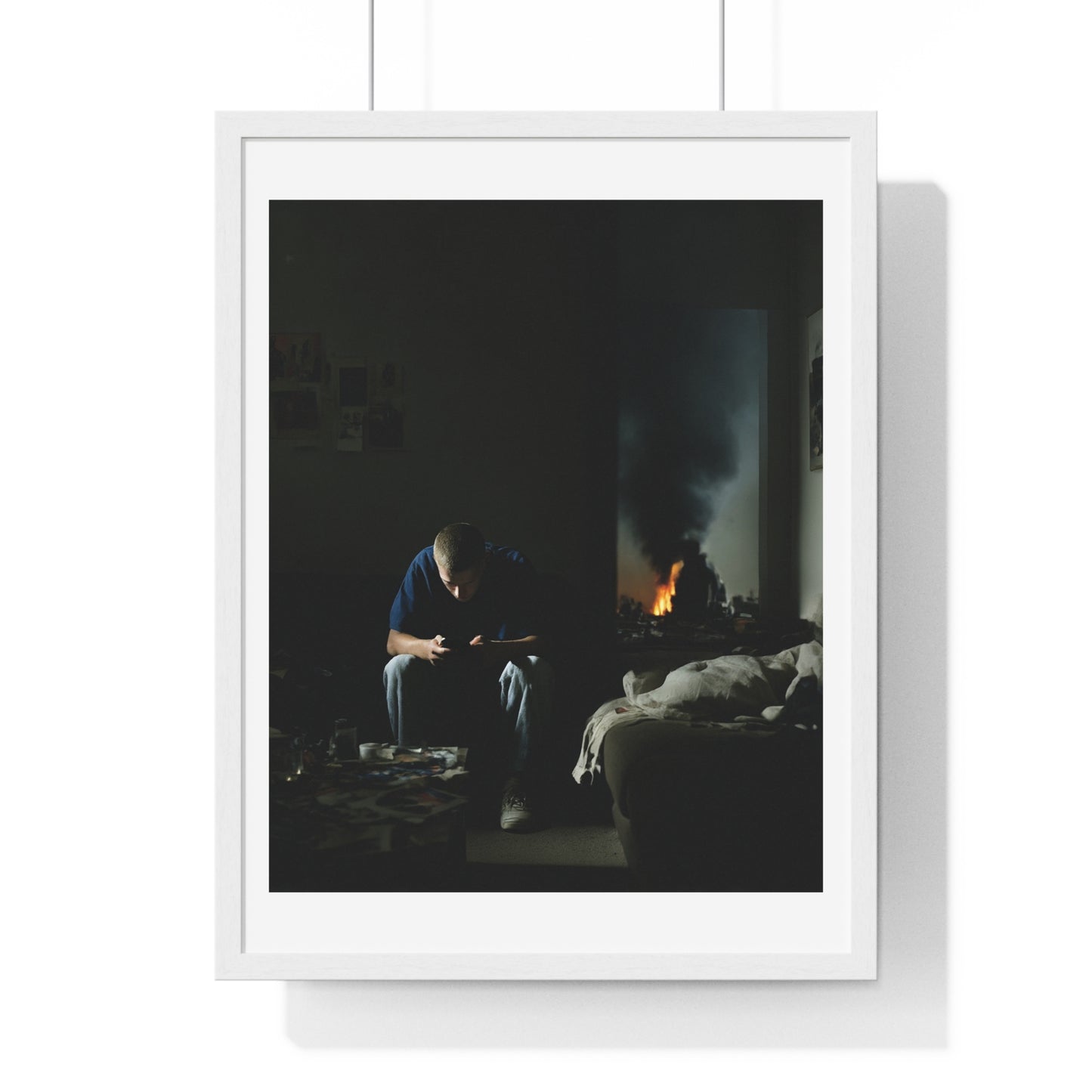 Raw Art II 'Designed by AI' Framed Art Print