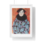 Portrait of Johanna Staude (1917-1918) by Gustav Klimt, from the Original, Wooden Framed Print