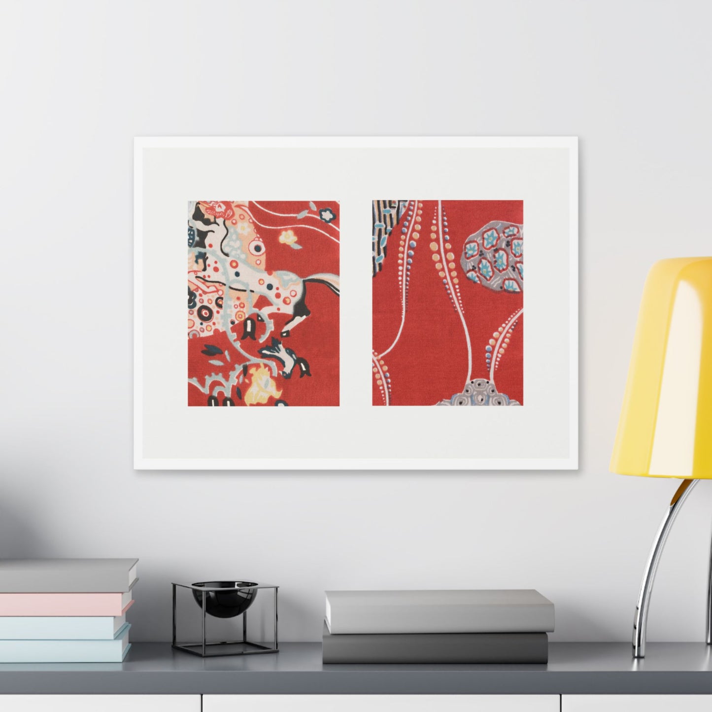 Textile Sample (circa 1920) by Gustav Klimt, from the Original, Canvas Art Print