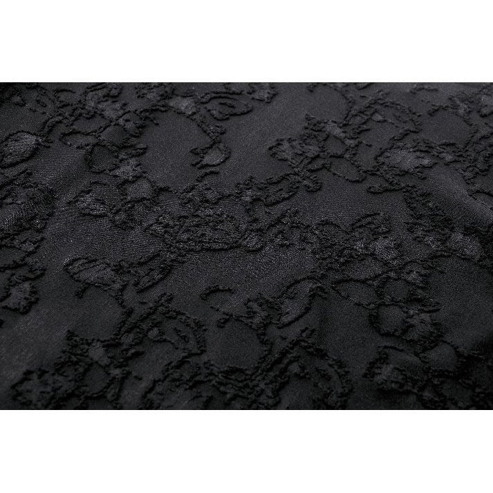 Dark in Love Zuri Gothic Romantic Lace Patchwork Bell-Sleeve Layered Cuff Top