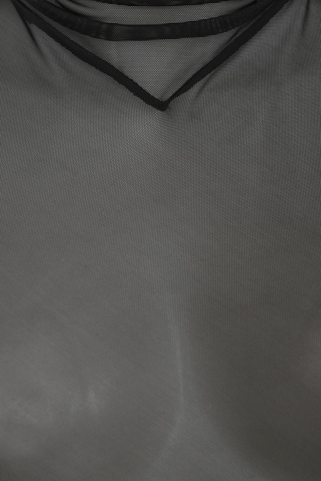 Necessary Evil Minerva Mesh Long-Sleeve Top