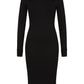 Necessary Evil Nyx Alternative Womenswear Midi Dress