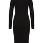 Necessary Evil Nyx Alternative Womenswear Midi Dress