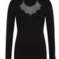 Necessary Evil Cybele Bat Panel Long-Sleeve Top