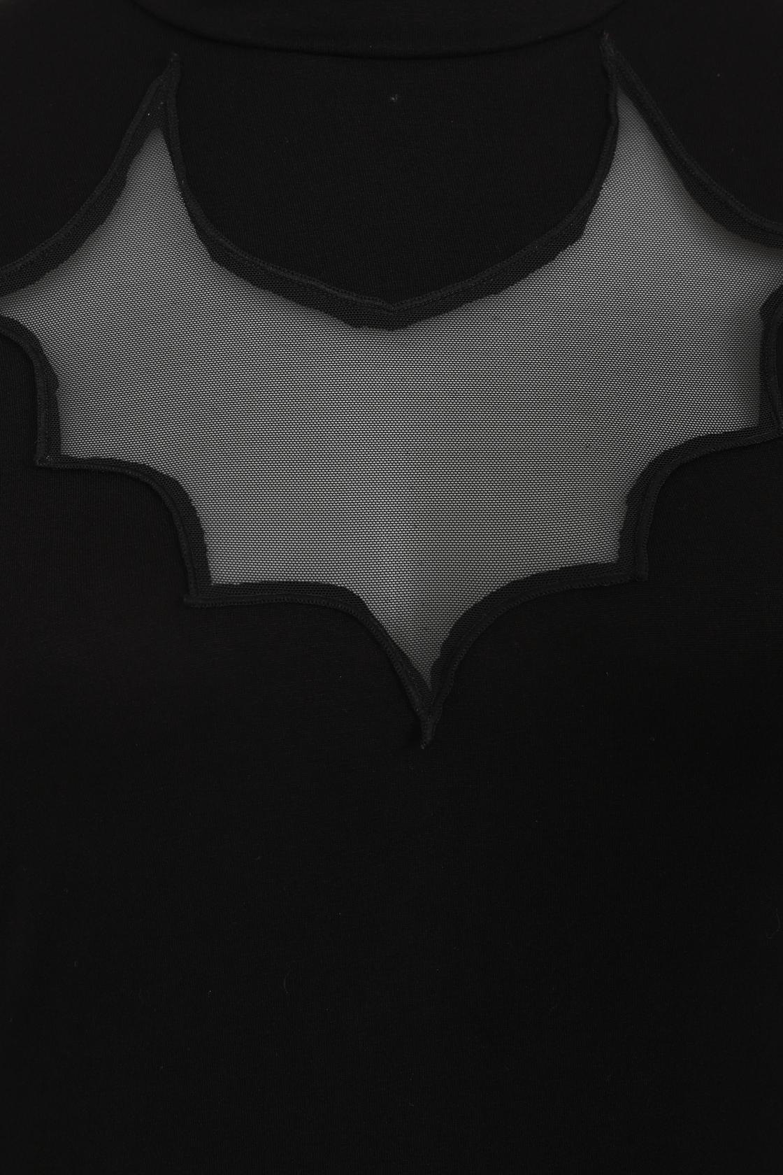 Necessary Evil Cybele Bat Panel Long-Sleeve Top